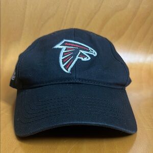 NFL Falcons Black Cap with Falcons logo